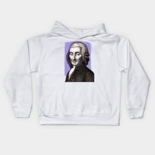 Italian Composer Luigi Boccherini illustration Kids Hoodie